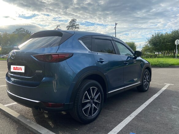 2017 Mazda CX-5 II, голубой, 2350000 рублей - вид 7