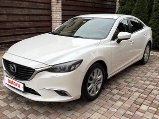 2017 Mazda 6 III (GJ) Рестайлинг, белый, 1600000 рублей, вид 1