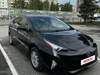 2018 Toyota Prius IV (XW50), чёрный, 1500000 рублей, вид 3
