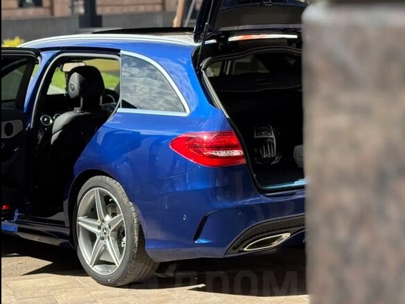 2018 Mercedes-Benz C-Класс 180 IV (W205) Рестайлинг, синий, 2350000 рублей - вид 10