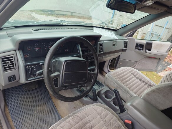 1995 Jeep Grand Cherokee I (ZJ), серый, 385000 рублей - вид 22