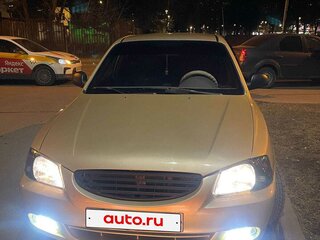 2006 Hyundai Accent ТагАЗ II, бежевый, 280000 рублей, вид 3