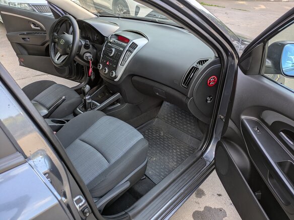 2010 Kia Ceed I Рестайлинг, серый, 550000 рублей - вид 6