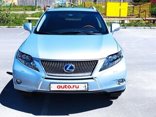 2010 Lexus RX 450h III, голубой, 2500000 рублей, вид 4