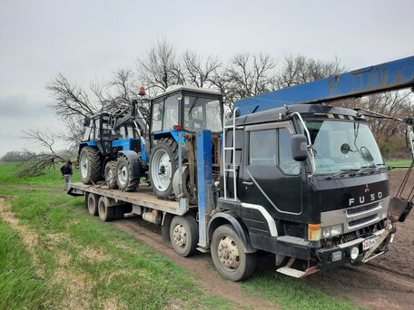 1996 Fuso (Mitsubishi) Super Great, чёрный, 4250000 рублей, вид 4
