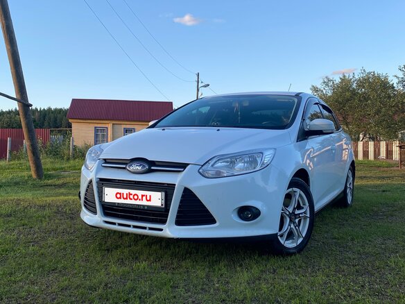 2014 Ford Focus III, белый, 1050000 рублей