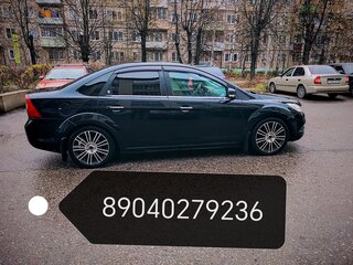 2008 Ford Focus II Рестайлинг, чёрный, 550000 рублей, вид 3