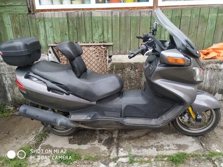 2001 Suzuki Burgman (SkyWave) 650, серый, 260000 рублей, вид 1