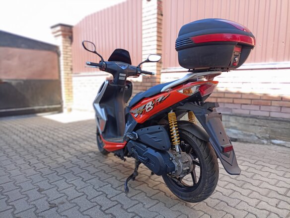 2008 Kymco Super 8, красный, 119000 рублей - вид 5