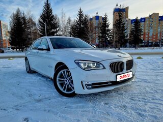 2014 BMW 7 серии Long 740Li xDrive V (F01/F02/F04) Рестайлинг, белый, 2790000 рублей, вид 2