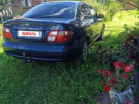 2005 Nissan Almera II (N16) Рестайлинг, синий, 265000 рублей, вид 4