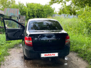 2014 Lada (ВАЗ) Granta I, чёрный, 180000 рублей, вид 1