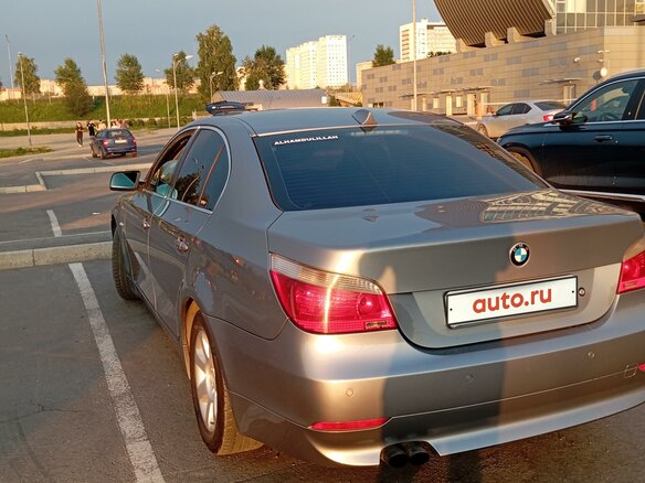 2003 BMW 5 серии 520i V (E60/E61), серый, 1000000 рублей - вид 7