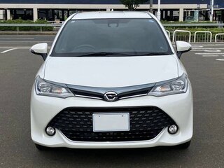 2017 Toyota Corolla Fielder XI (E160, E170, E180) Рестайлинг 1, белый, 912000 рублей, вид 2