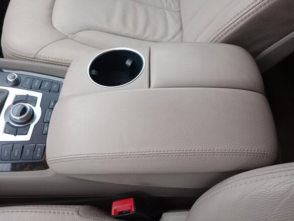 2014 Audi Q7 I (4L) Рестайлинг, синий, 3350000 рублей - вид 22