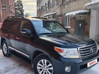 2014 Toyota Land Cruiser 200 Series Рестайлинг 1, чёрный, 4000000 рублей, вид 3