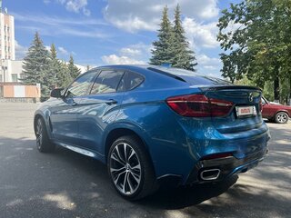 2018 BMW X6 40d II (F16), голубой, 5050000 рублей, вид 3