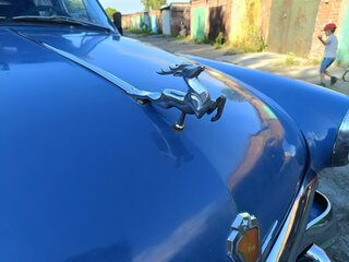 1958 ГАЗ 21 «Волга» 21В, синий, 250000 рублей, вид 3