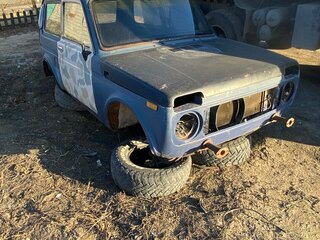 2002 Lada (ВАЗ) 2121 (4x4) I Рестайлинг, синий, 350000 рублей, вид 3