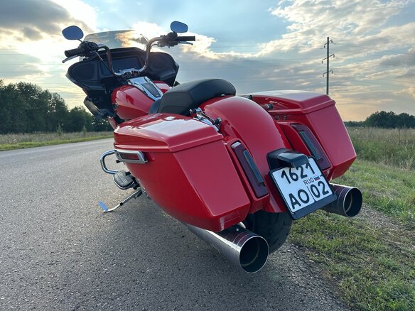 2024 Harley-Davidson Road Glide, красный, 2449000 рублей - вид 6