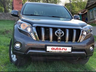 2016 Toyota Land Cruiser Prado 150 Series Рестайлинг 1, серый, 3730000 рублей, вид 2