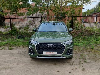 2021 Audi Q5 45 TFSI II (FY) Рестайлинг, зелёный, 6000000 рублей, вид 1