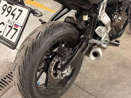2015 Yamaha MT-07 (FZ-07), чёрный, 650000 рублей, вид 4