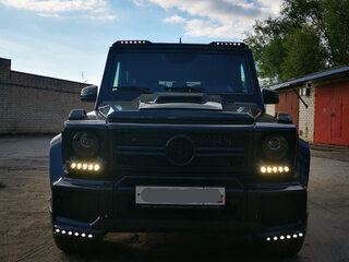 2013 Mercedes-Benz G-Класс AMG 63 AMG I (W463) Рестайлинг 2, чёрный, 4340000 рублей, вид 3