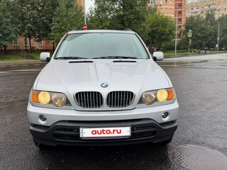 2003 BMW X5 3.0d I (E53), серебристый, 1200000 рублей, вид 2