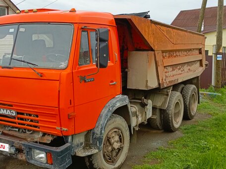 1991 КамАЗ 5511, оранжевый, 750000 рублей, вид 2