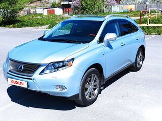 2010 Lexus RX 450h III, голубой, 2500000 рублей, вид 1