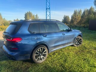 2019 BMW X7 40i I (G07), синий, 7000000 рублей, вид 4
