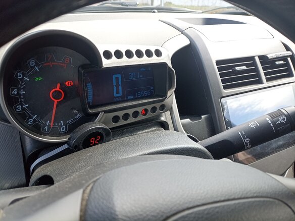 2013 Chevrolet Aveo II, синий, 725000 рублей - вид 8