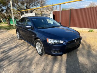 2007 Mitsubishi Lancer X, синий, 789000 рублей, вид 2