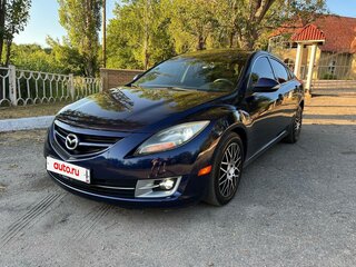 2011 Mazda 6 II (GH) Рестайлинг, синий, 1030000 рублей, вид 2