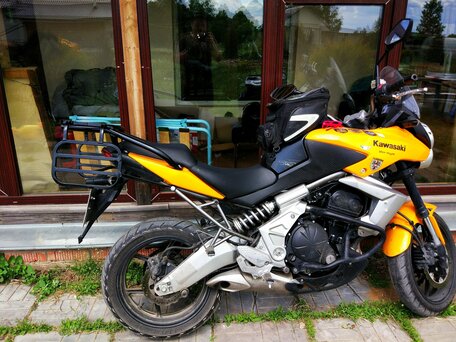 2010 Kawasaki Versys 650, золотистый, 450000 рублей, вид 2