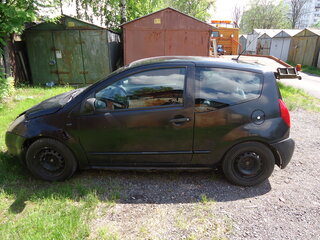 2003 Citroen C2, чёрный, 140000 рублей, вид 4