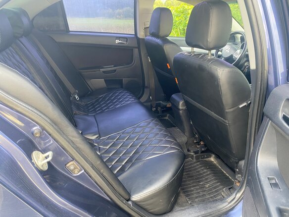 2007 Mitsubishi Lancer X, синий, 620000 рублей - вид 10