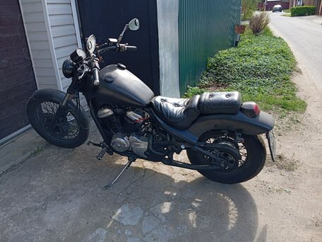 1993 Honda Steed 400, чёрный, 255000 рублей, вид 1
