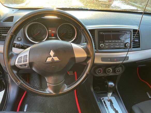 2014 Mitsubishi Lancer X Рестайлинг, чёрный, 980000 рублей - вид 15