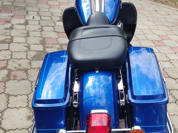 2009 Harley-Davidson Electra Glide, синий, 970000 рублей - вид 15