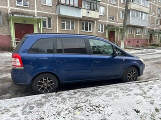 2008 Opel Zafira B Рестайлинг, синий, 650000 рублей, вид 2