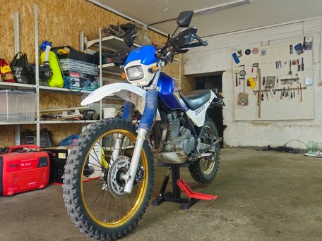 2001 Kawasaki KL 250, синий, 240000 рублей, вид 5