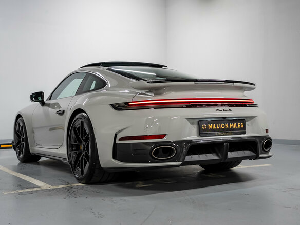 2026 Porsche 911 Turbo S VIII (992) Рестайлинг, серый - вид 20