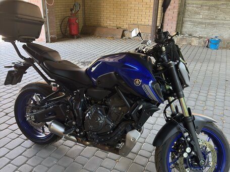 2020 Yamaha MT-07 (FZ-07), синий, 960000 рублей, вид 1