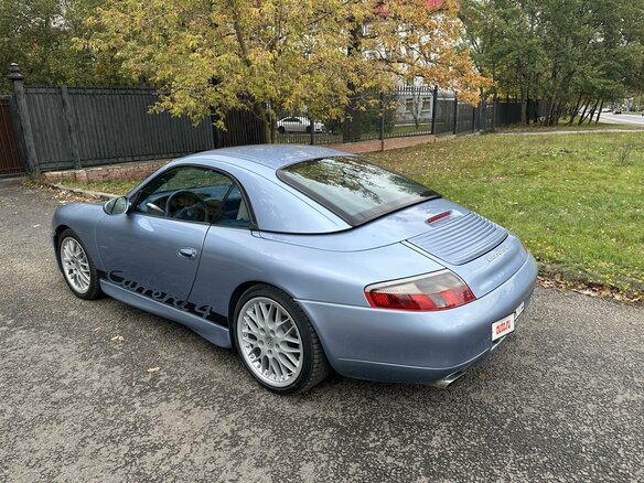 1999 Porsche 911 Carrera 4 V (996), голубой, 3900000 рублей - вид 20