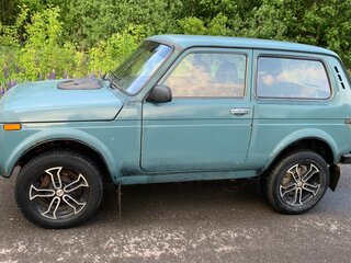 2003 Lada (ВАЗ) 2121 (4x4) I Рестайлинг, голубой, 250000 рублей, вид 3