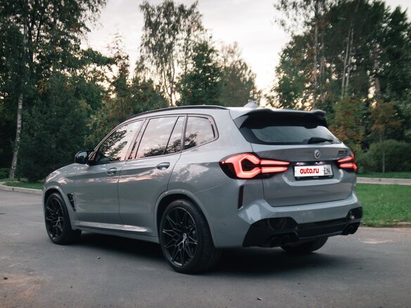 2022 BMW X3 M Competition I (F97) Рестайлинг, серый, 6000000 рублей - вид 6