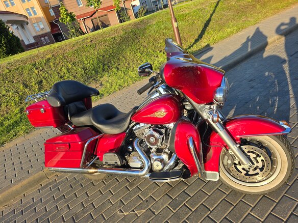 2012 Harley-Davidson Electra Glide, красный, 920000 рублей - вид 1