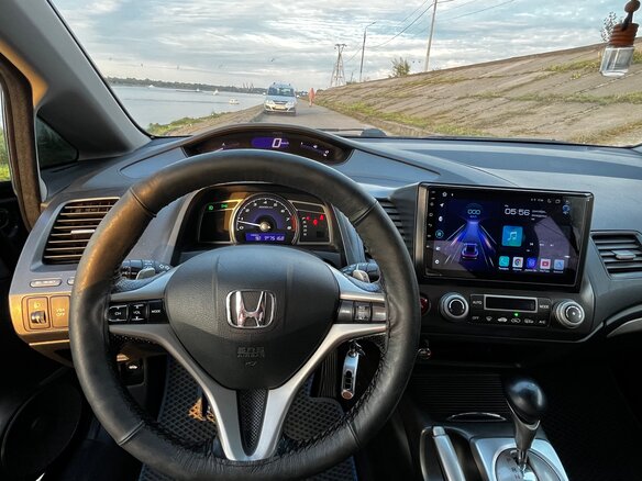 2008 Honda Civic VIII, чёрный, 720000 рублей - вид 7